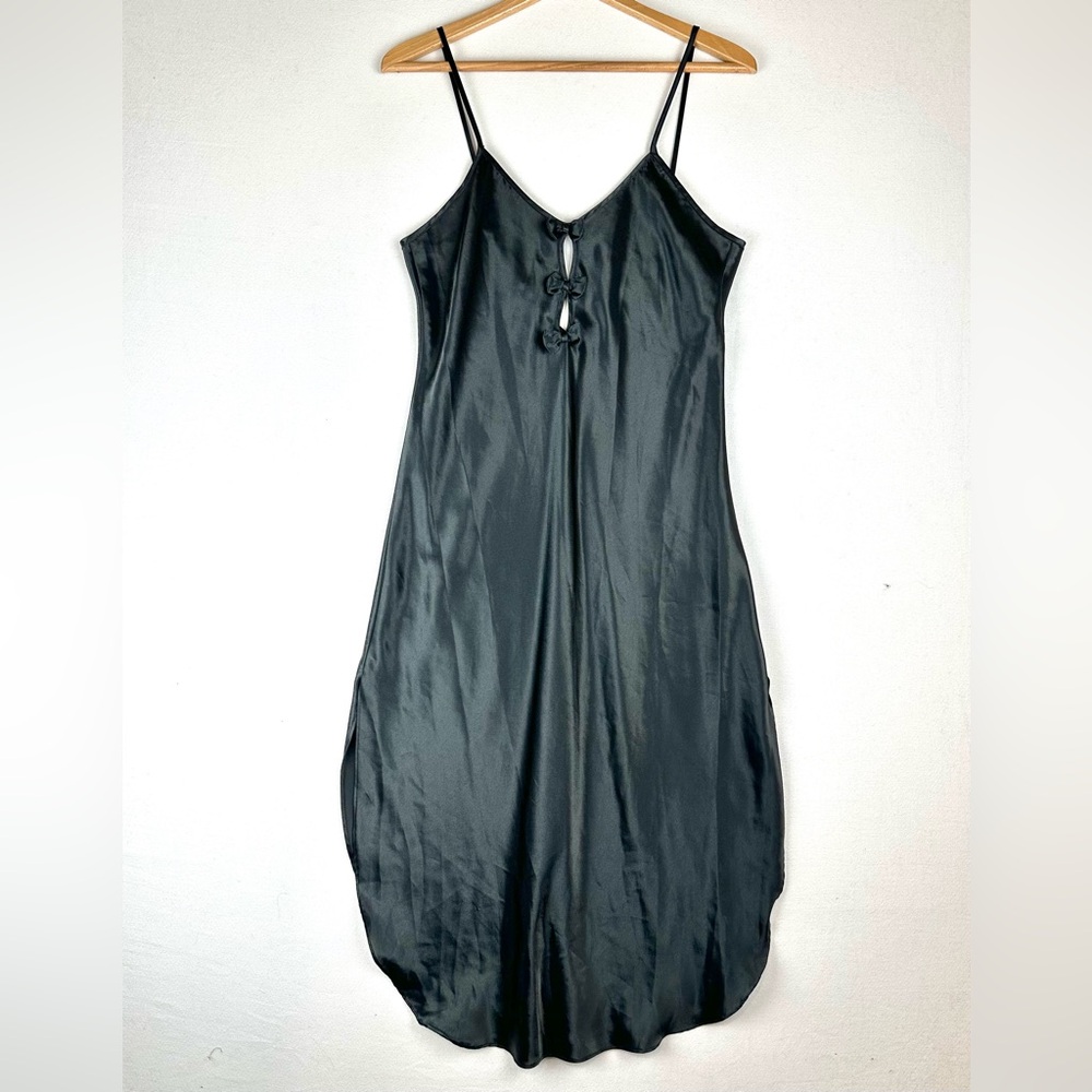 California Dynasty Vintage Slip Dress Chemise With Bows Coquette
